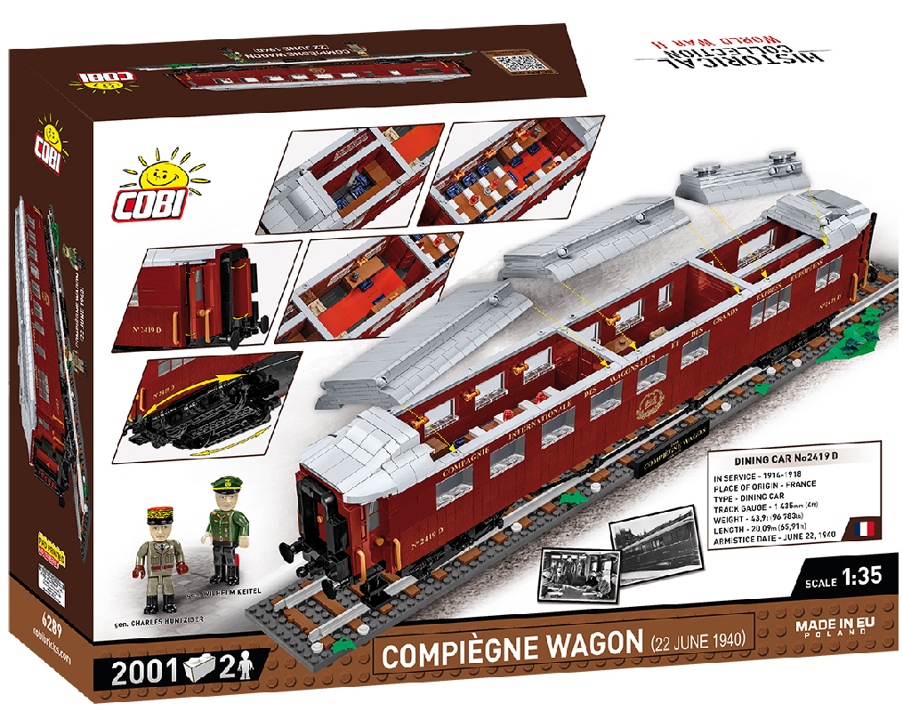 Cobi 6289 Compiegne vagón