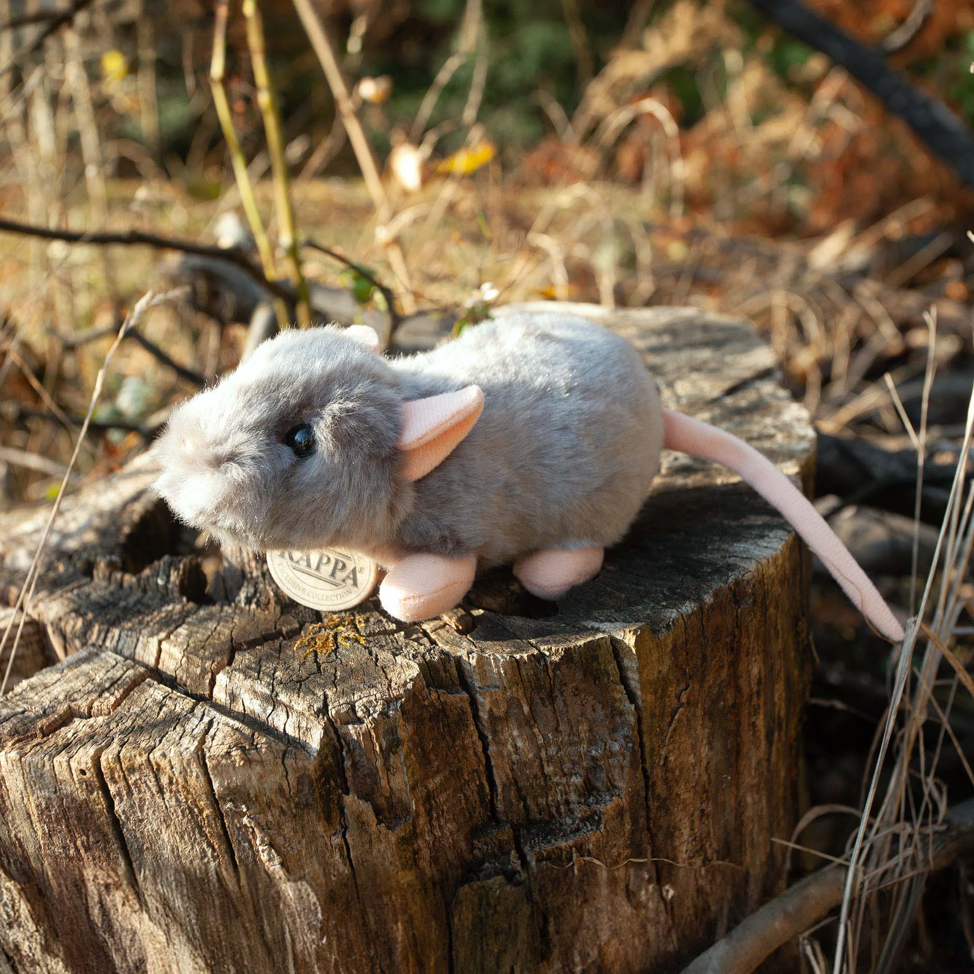 Plyšová myš 16 cm ECO-FRIENDLY